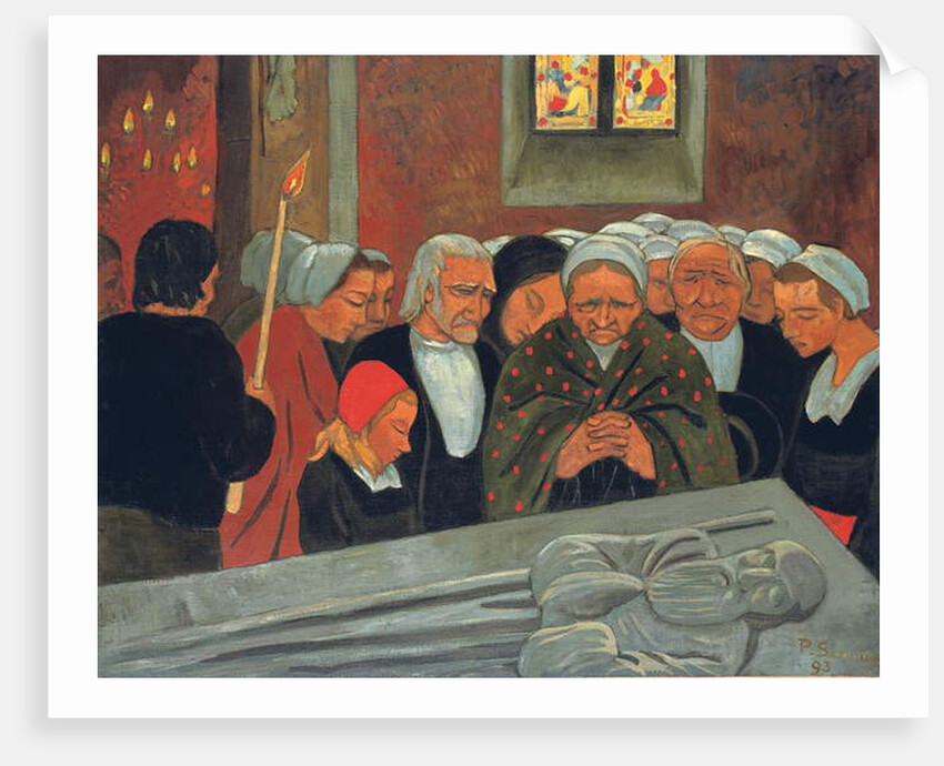 Devotion to Saint Herbot or The Pardon; Devotion a Saint Herbot, 1893 by Paul Serusier