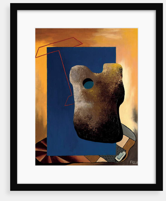 Forme Plastiche di Sensibilita Aerea, 1930 by Luigi Colombo Fillia
