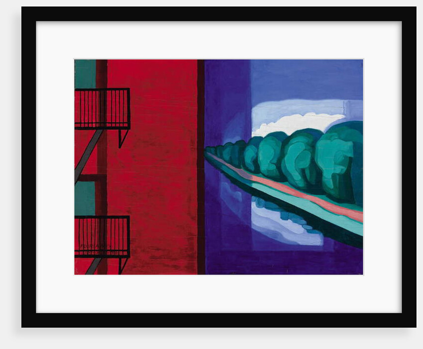 Contrasts, 1934 by Oscar Florianus Bluemner