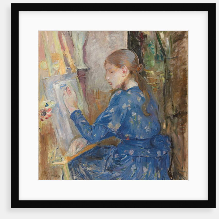 Young Girl Writing; Jeune Fille Ecrivant, 1891 by Berthe Morisot