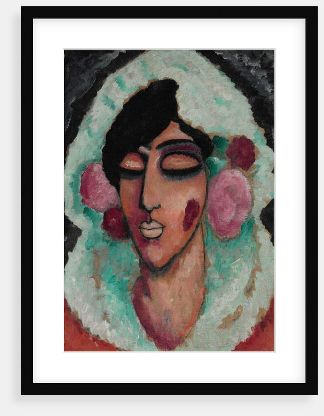Abstract Head: Winter Ringing by Alexej von Jawlensky