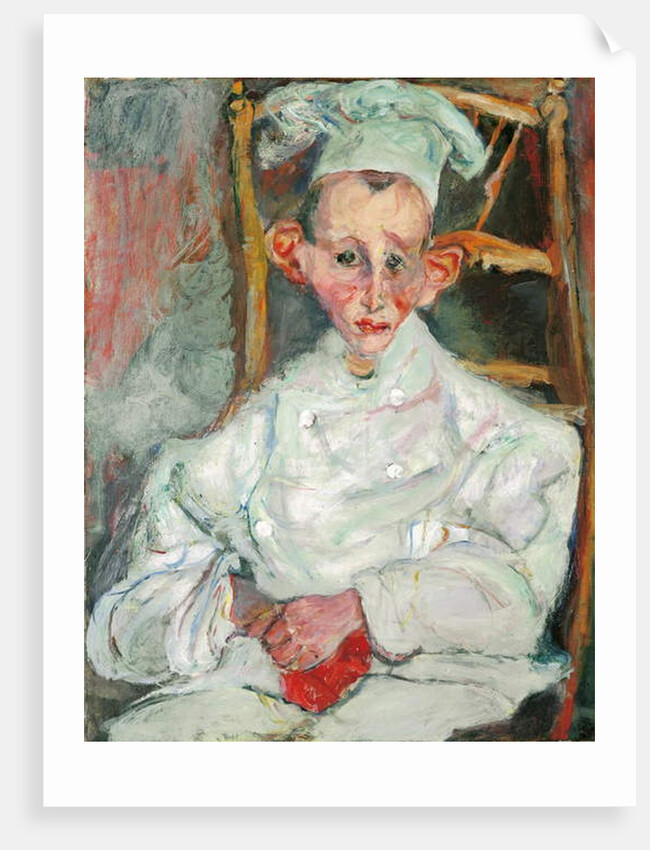 The Little Pastry Cook from Cagnes; Le patissier de Cagnes, c.1922-1923 by Chaim Soutine