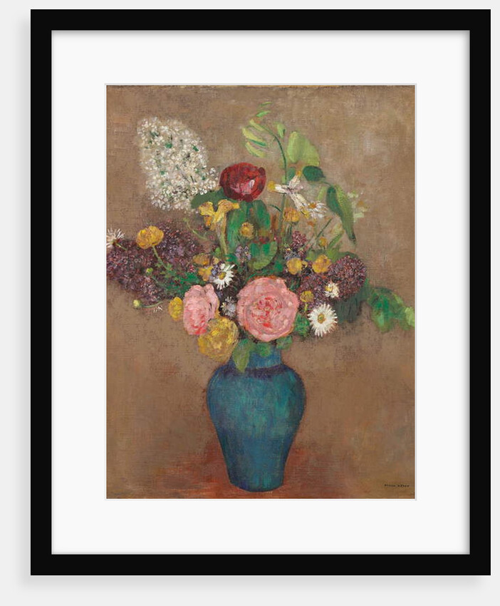 Vase with Flowers by Odilon Redon