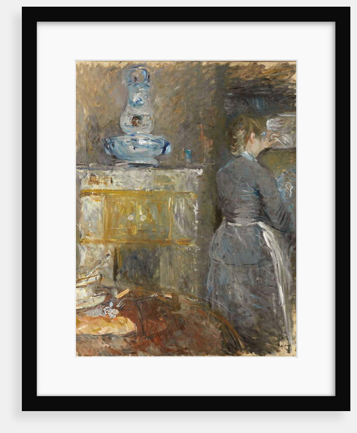 In the Dining Room; Dans la salle a manger, 1880 by Berthe Morisot