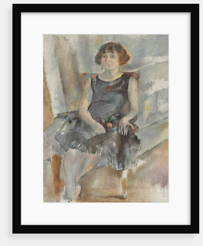 Brunette, 1928 by Jules Pascin