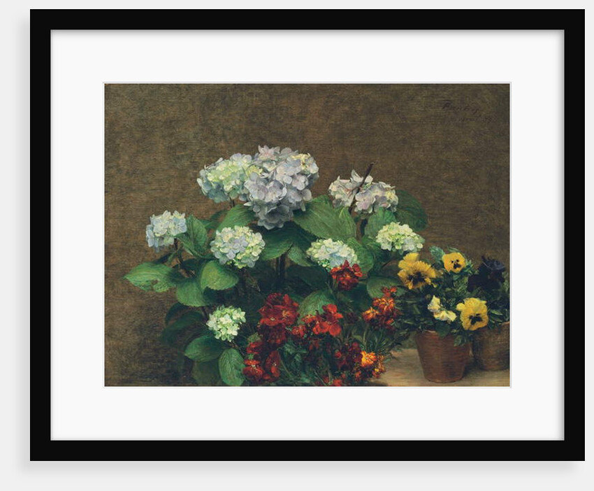 Flowers; Fleurs, 1879 by Ignace Henri Jean Fantin-Latour