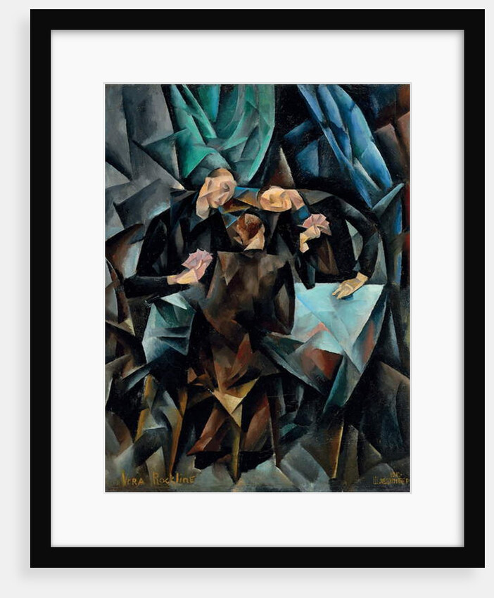 The Card Players, 1919 by Vera Rockline