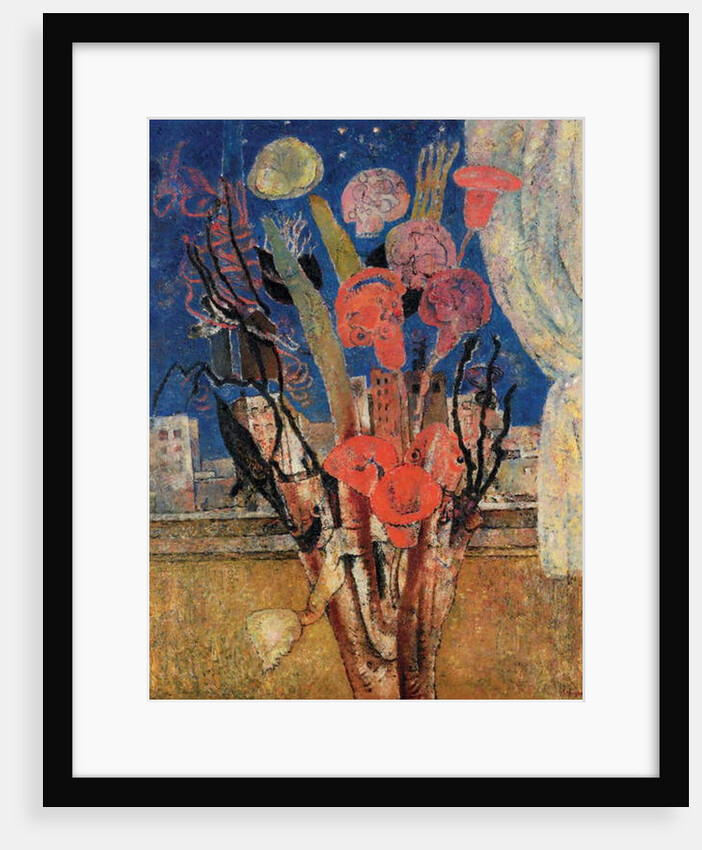 Flowers Over the City; Bloemen over de stad, 1929-1930 by Frits van den Berghe