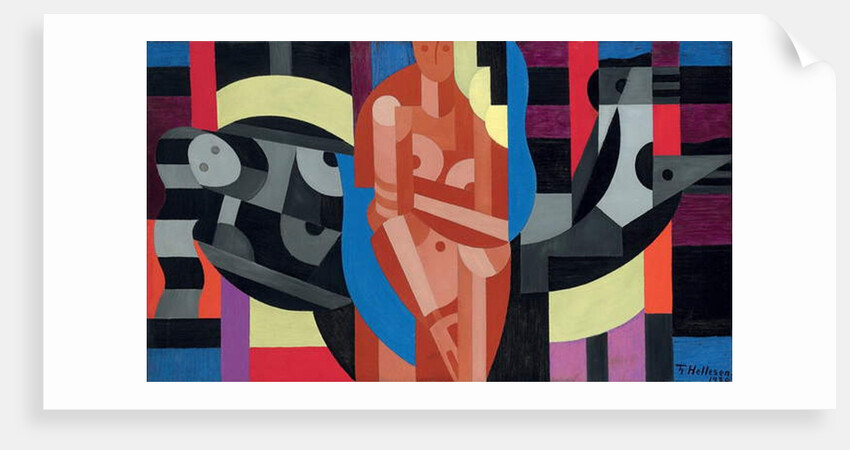 The Two Friends, 1920 by Thorvald Hellesen