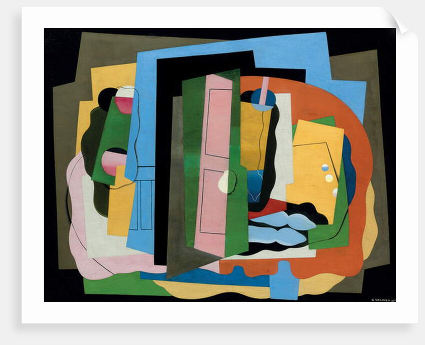 The Pink Door; La porte rose, 1927 by Georges Valmier