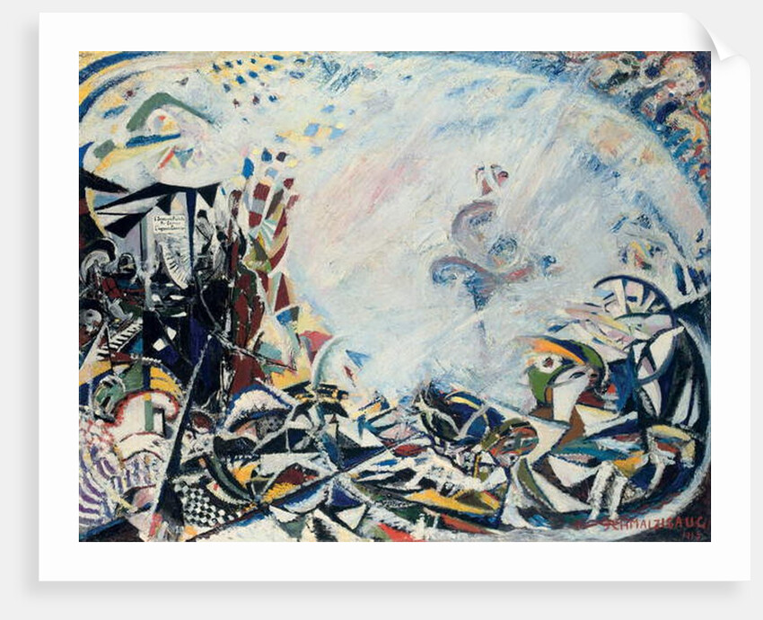 The Dynamic of the Dance; Het dynamische van de dans, 1913 by Jules Schmalzigaug