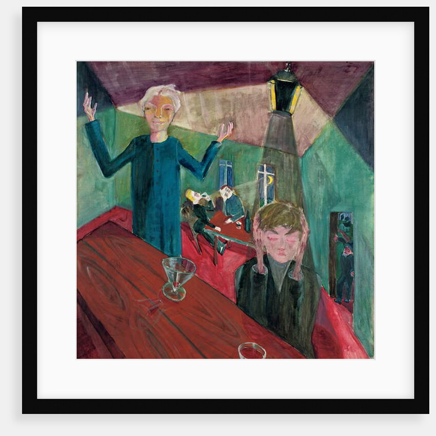 Drinkers, 1922 by Walter Gramatte