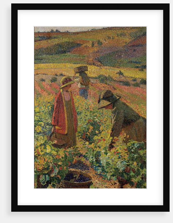 The Picking; La cueillette, c.1925 by Henri Jean Guillaume Martin
