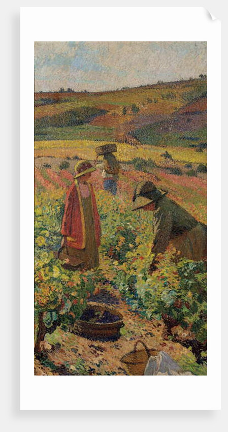 The Picking; La cueillette, c.1925 by Henri Jean Guillaume Martin