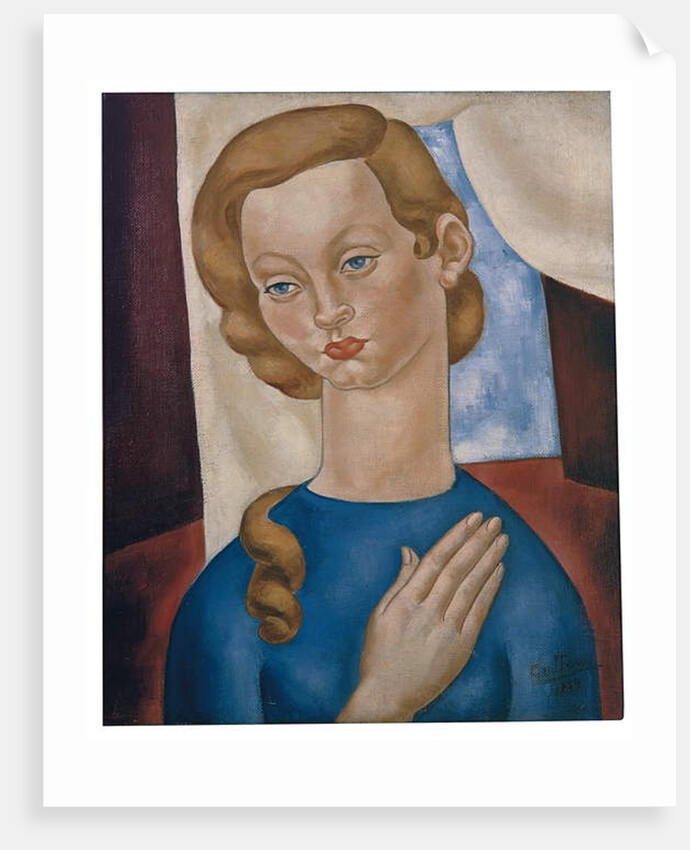 Figure of a Woman; Figura de mujer, 1924 by Alfredo Guttero