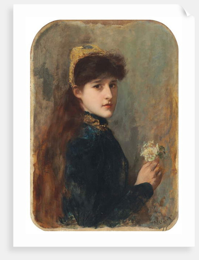Portrait of a Young Girl, c.1877-1880 by Henri Gervex