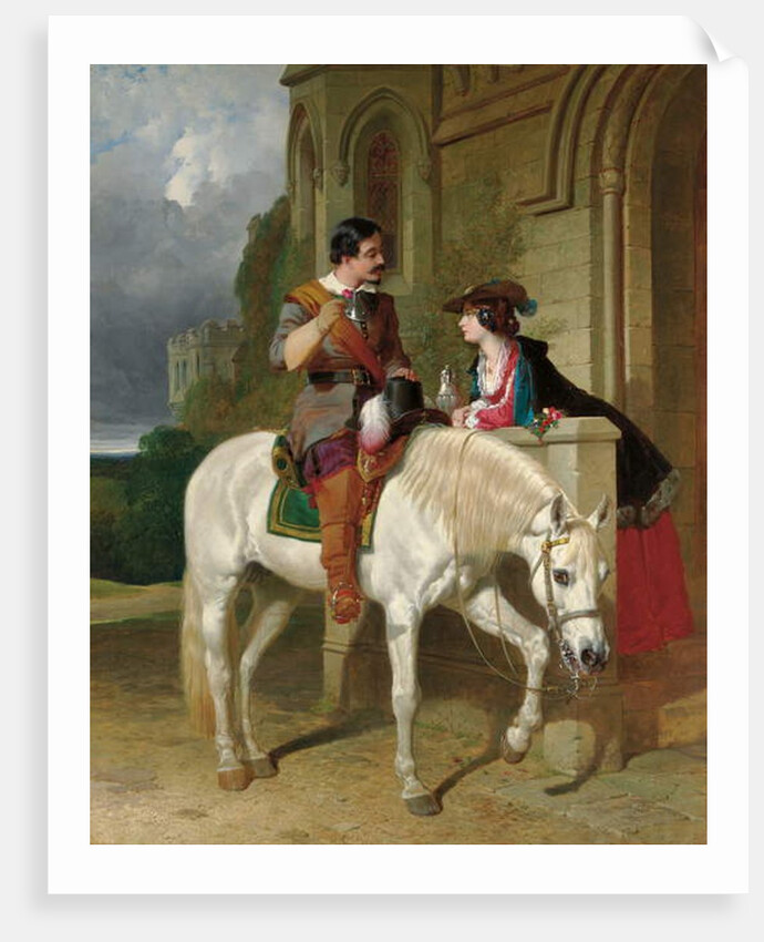 The Rose, 1853 by John Frederick Herring Snr