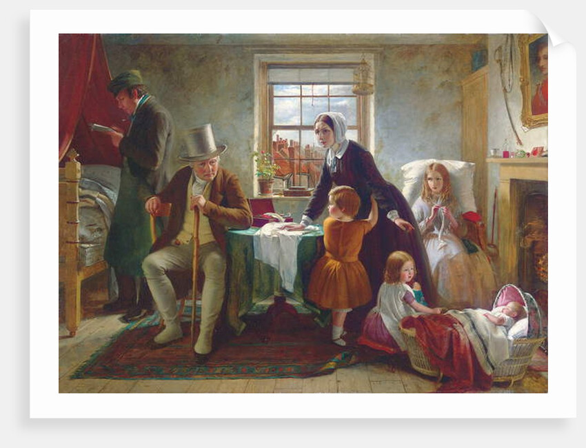The Silence of Pure Innocence Persuades, where Speaking Fails, 1855 by Thomas Brooks