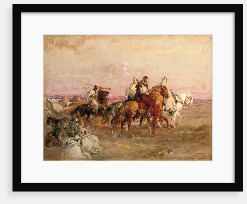 A Night in South Oran; Un soir dans le Sud Oranais, 1923 by Henri Emilien Rousseau