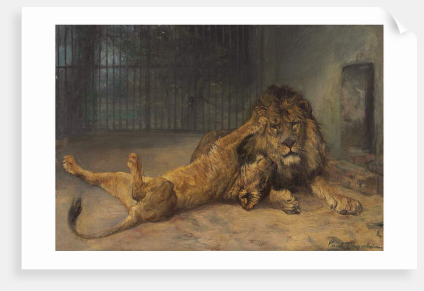 Unwanted Affection by Paul Friedrich Meyerheim