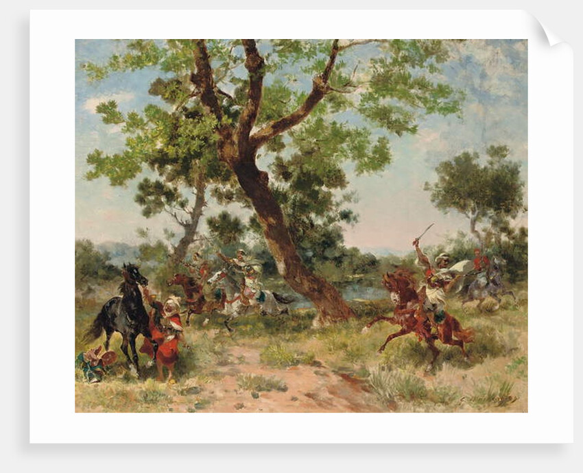 A Raiding Party by Georges Washington