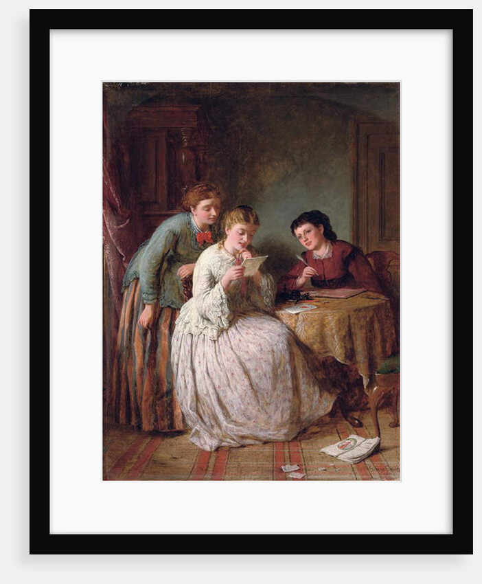 The Eve of St Valentine, 1871 by George Smith