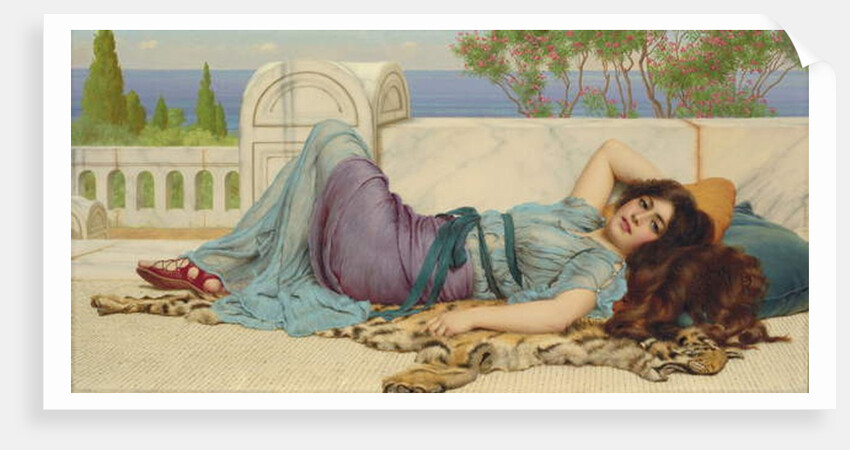 Mischief and Repose, 1909 by John William Godward