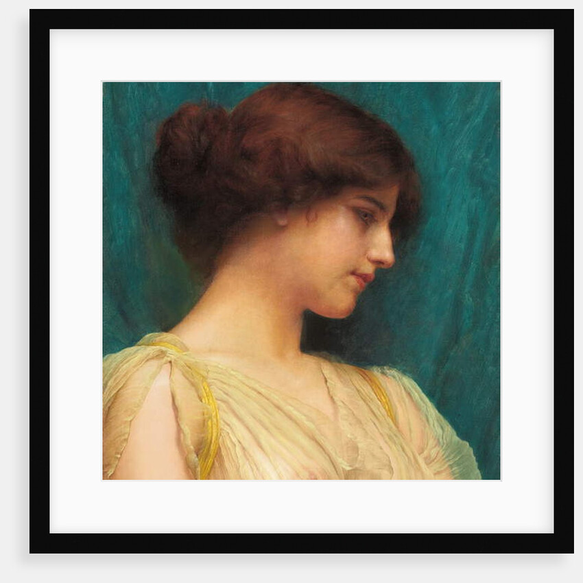 Study of a Girl's Head, 1899 by John William Godward