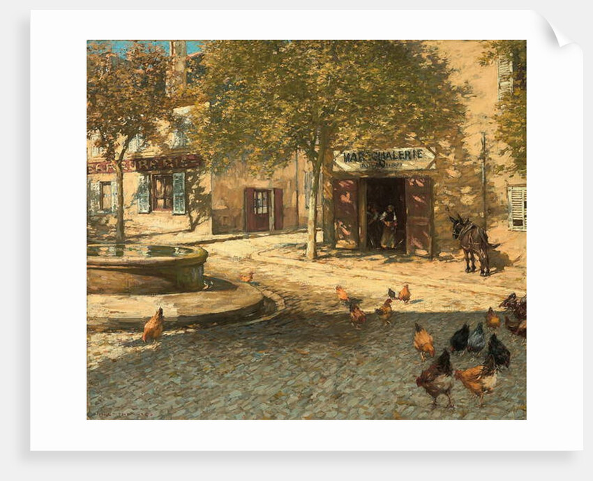 A Provencal Forge by Henry Herbert La Thangue