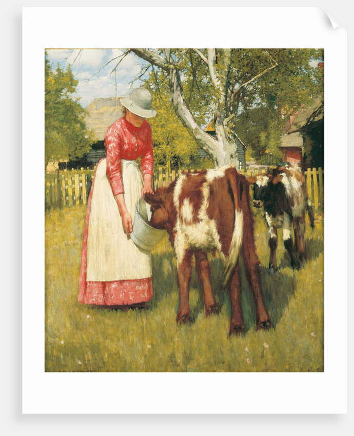 The First Meal, c.1894 by Henry Herbert La Thangue