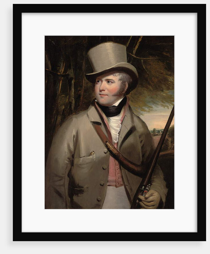 Portrait of a Gentleman with Sporting Gun in a Landscape by Ramsay Richard Reinagle