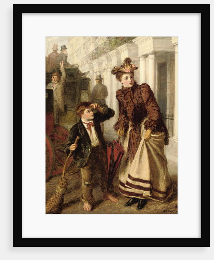 The Crossing Sweeper, 1893 by William Powell Frith