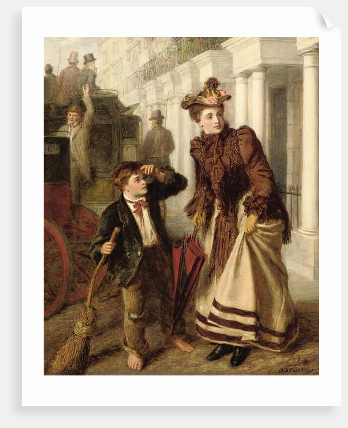 The Crossing Sweeper, 1893 by William Powell Frith