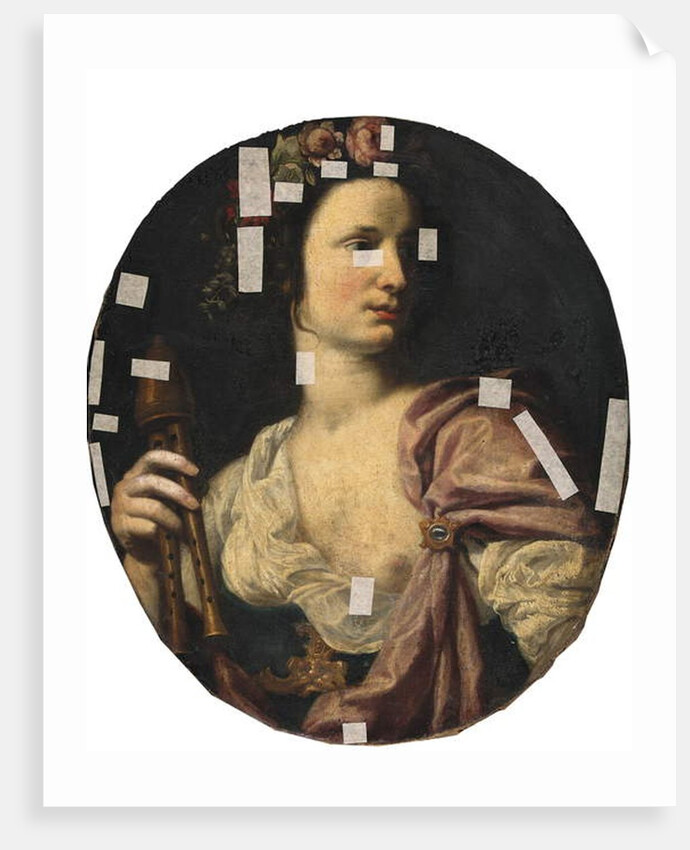 The Muse Euterpe by Lorenzo Lippi