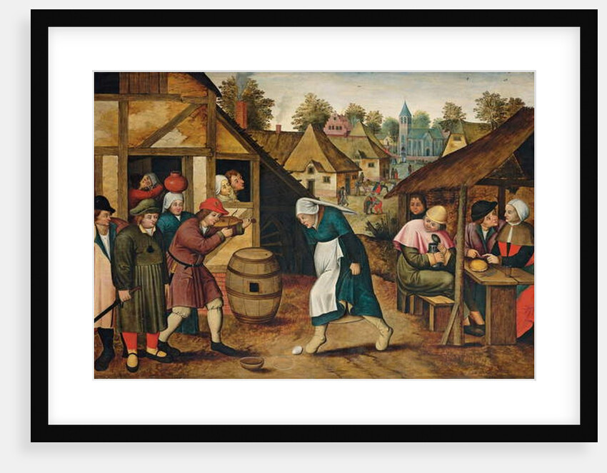 The Egg Dance by Pieter the Younger Brueghel