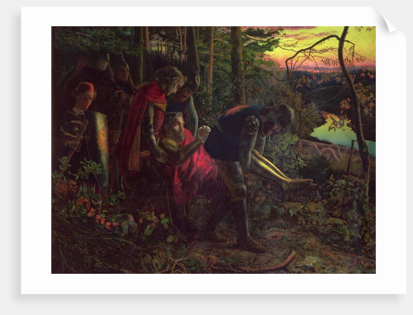The Knight of the Sun c.1859-60 by Arthur Hughes