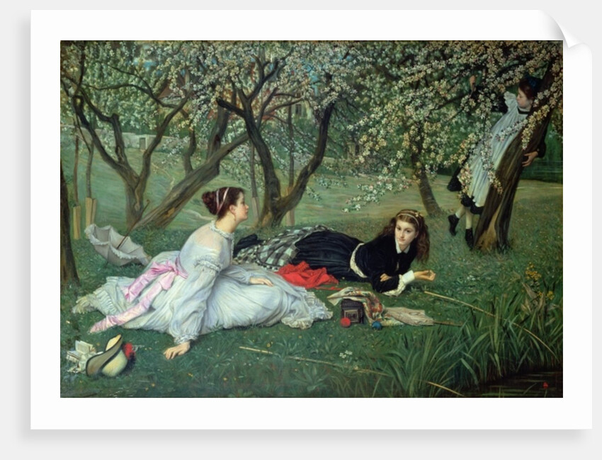 Spring, 1865 by James Jacques Joseph Tissot