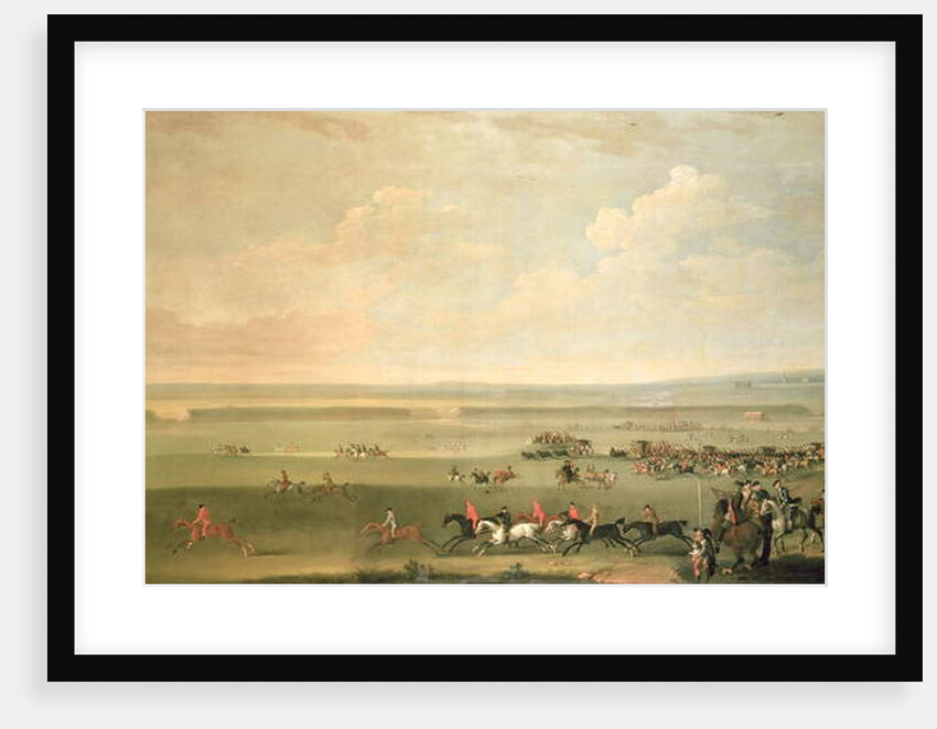 The Starting Post at Newmarket by John Wootton
