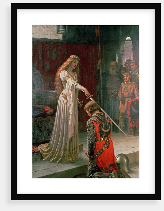 The Accolade, 1901 by Edmund Blair Leighton