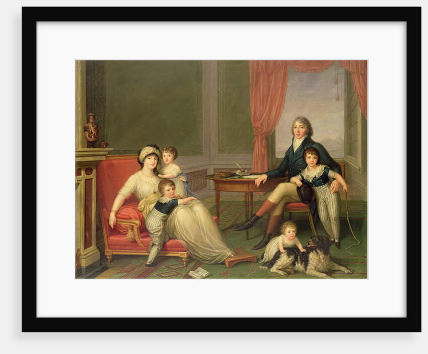 The Lambton Family in Italy, 1797 by Augusto Nicodemo