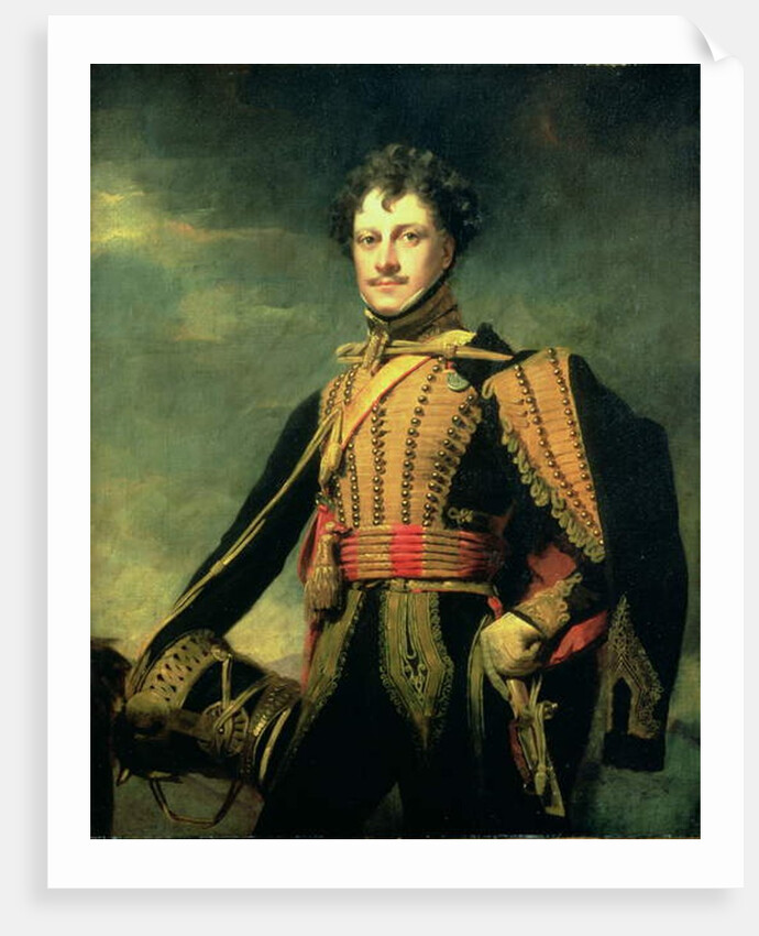Lt. Col. Sir John James Fraser in Hussar uniform by Henry Raeburn