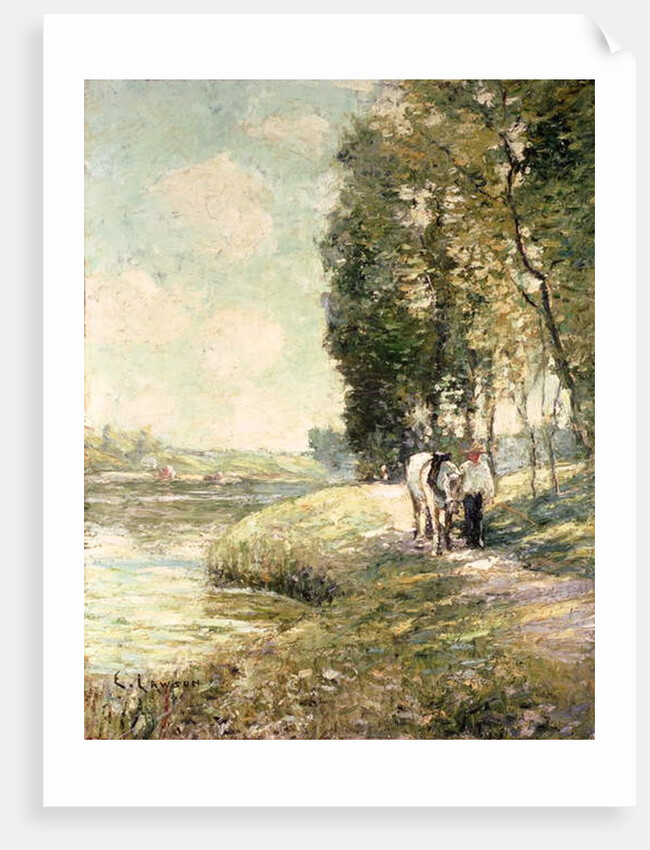 Country Road to Spuyten, Duyvil, New York by Ernest Lawson