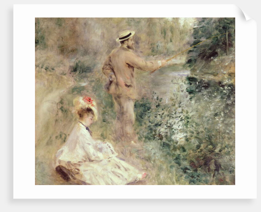 The Fisherman, 1874 by Pierre Auguste Renoir