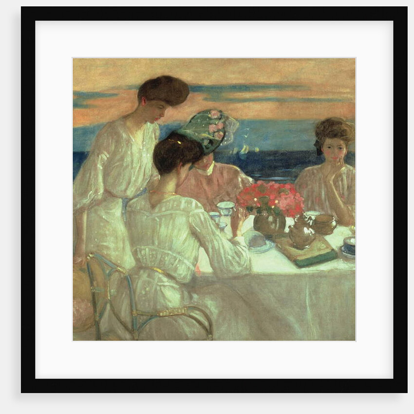Afternoon Tea on the Terrace by Frederick Carl Frieseke