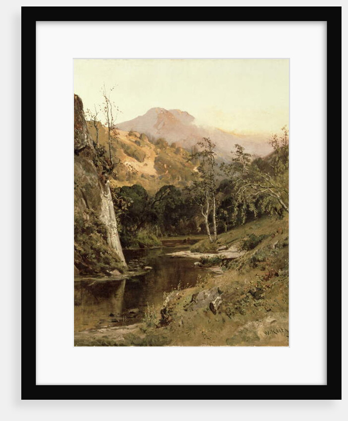Mount Tamalpais from Lagunitas Creek, 1878 by William Keith