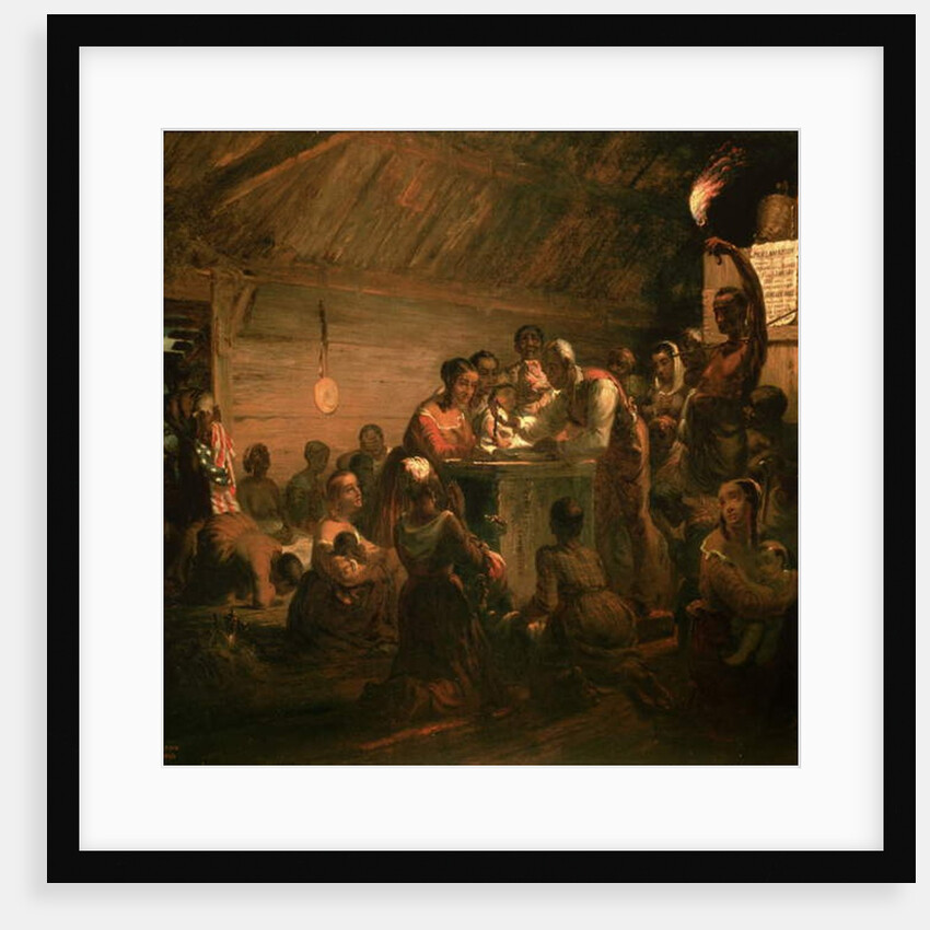 The Hour of Emancipation, 1863 by William Tolman Carlton