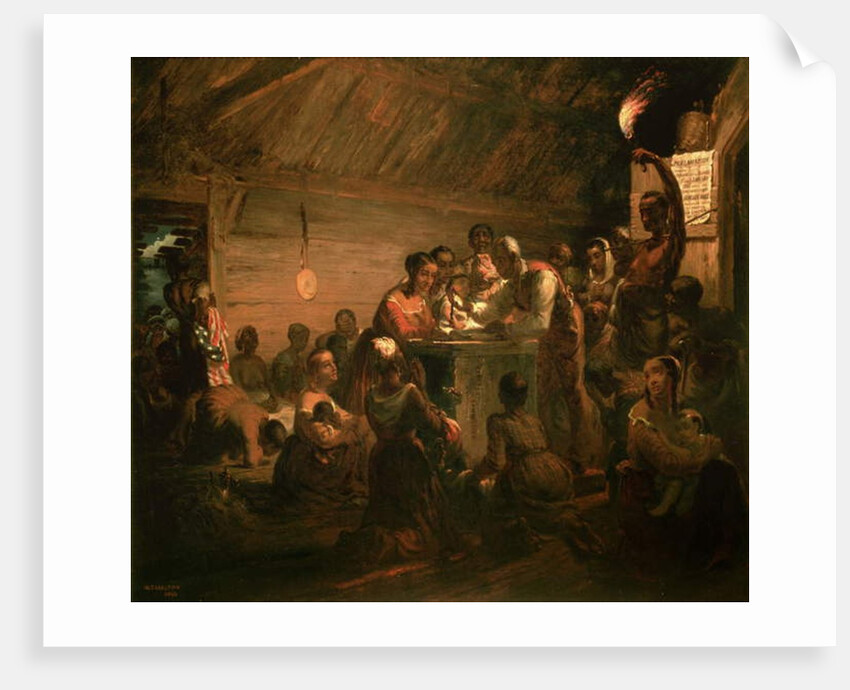 The Hour of Emancipation, 1863 by William Tolman Carlton