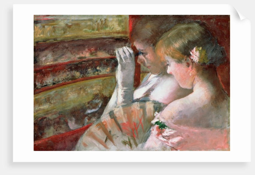 In the Box by Mary Stevenson Cassatt