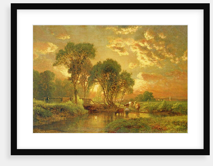 Medfield, Massachusetts by George Snr. Inness