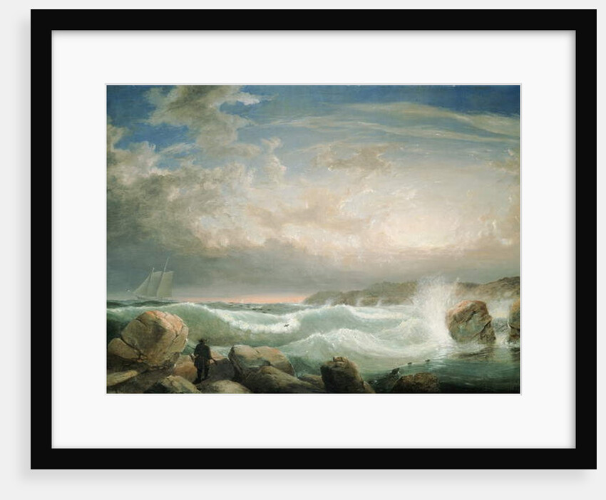 Rafe's Chasm, Gloucester, Massachusetts by Fitz Henry Lane